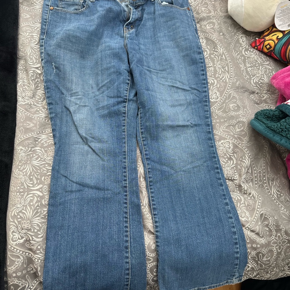 Levi's Blue Boot Cut Jeans Classic Denim Style